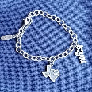 James Avery Medium Bracelet with 2 charms